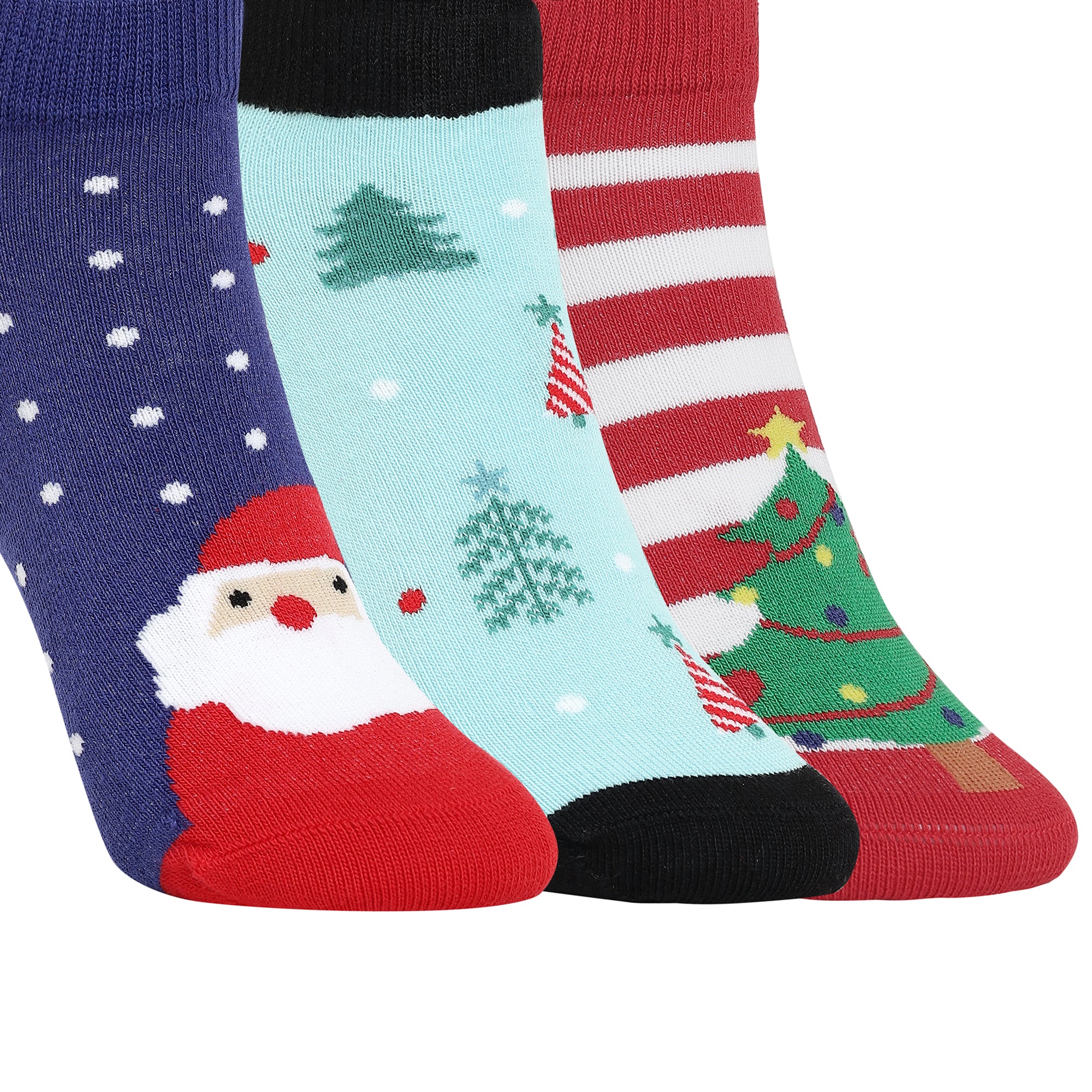 Winter Wonderland Set of 3 Socks for Women - Giftbox Packaging
