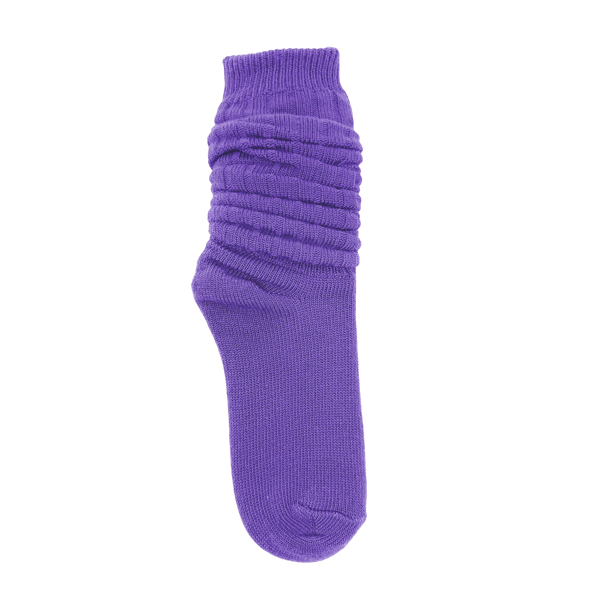 Women's Scrunch / Slouch Socks Purple