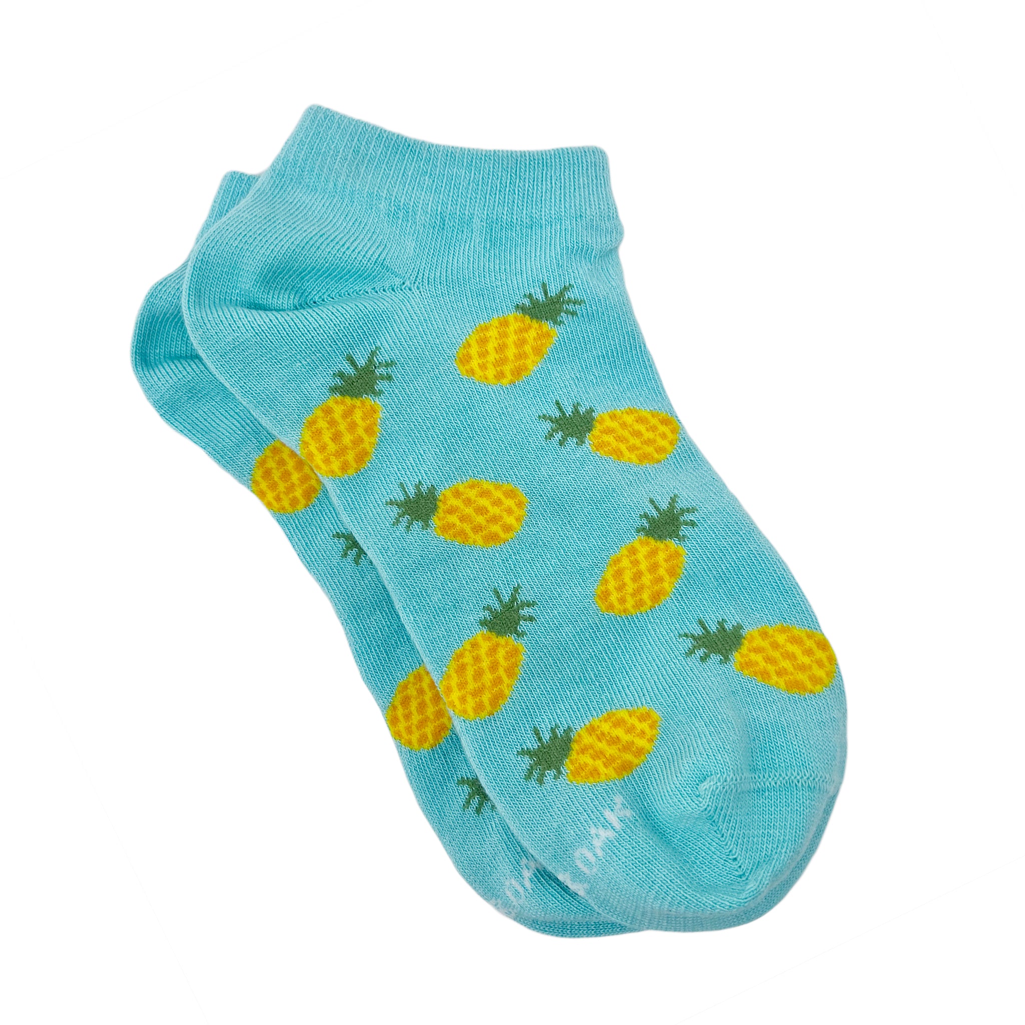 Pineapple Bliss Ankle Socks for Women