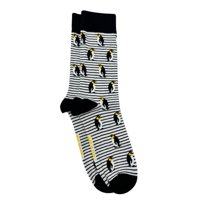 Cool as a Penguin Men's Crew Socks