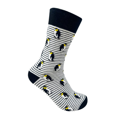 Cool as a Penguin Men's Crew Socks