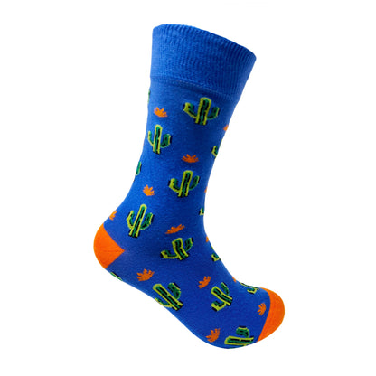 Cactus Vibes Men's Crew Socks