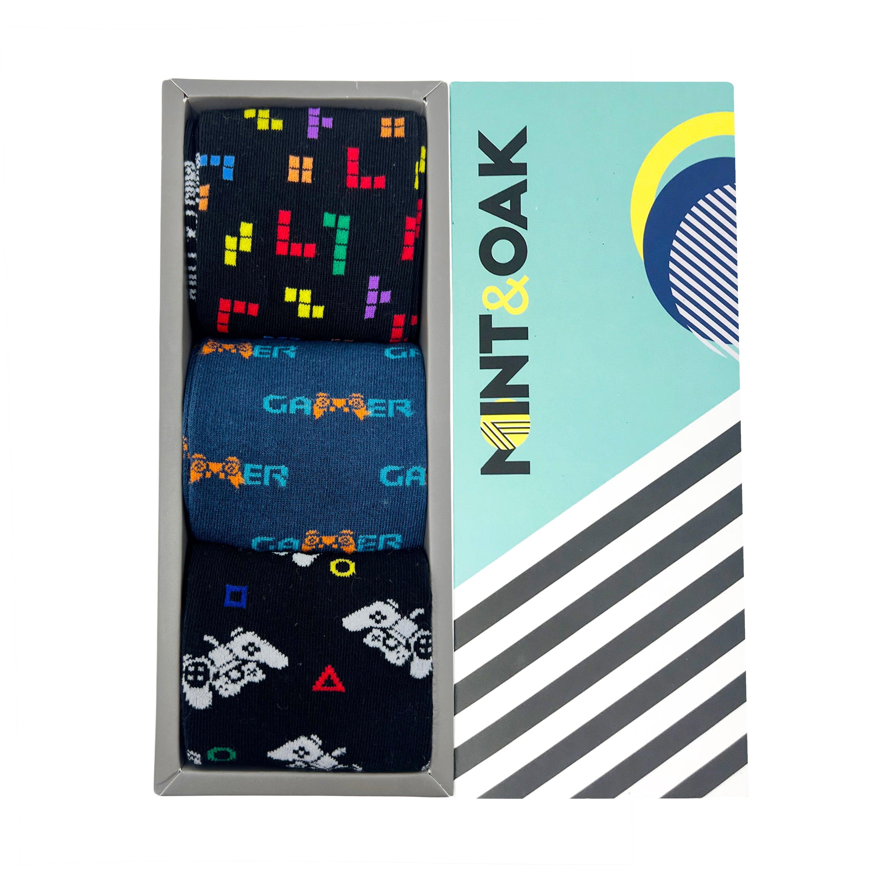 Play All Day Set-of-3 Crew Socks for Men