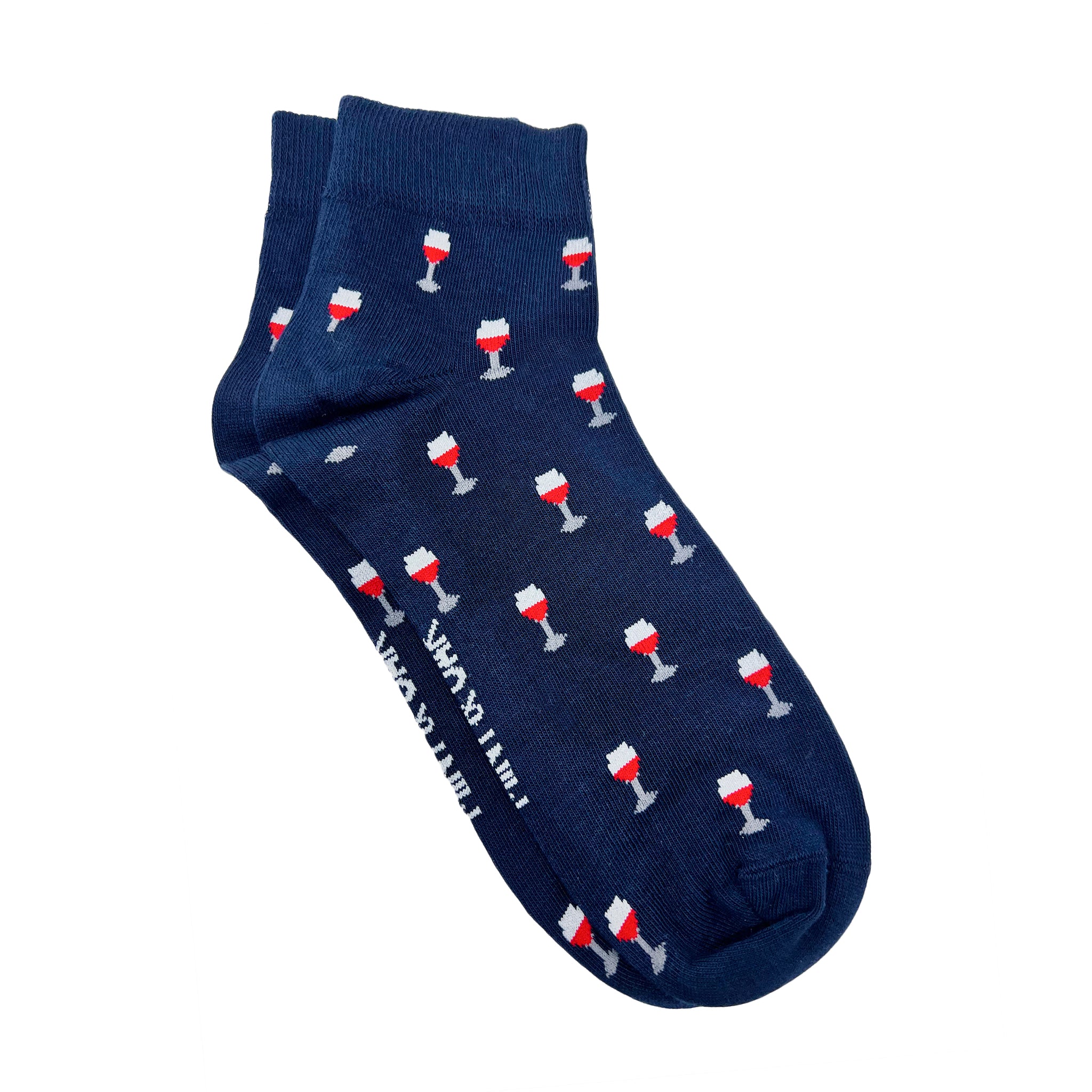 Wine Not? Men's Ankle Socks
