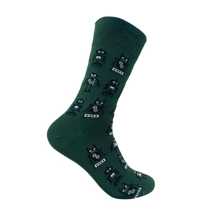 Robot Men's Crew Socks