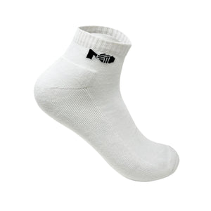 Cushioned Terry Sports Socks - Off White