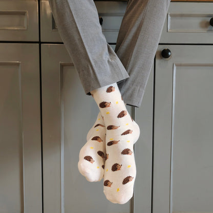 Hedgehog Men's Crew Socks