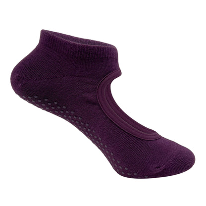 Yoga and Pilates Non-Slip Socks for Women - Maroon
