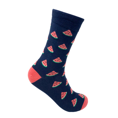 Feet Fiesta Set-of-3 Crew Socks for Men