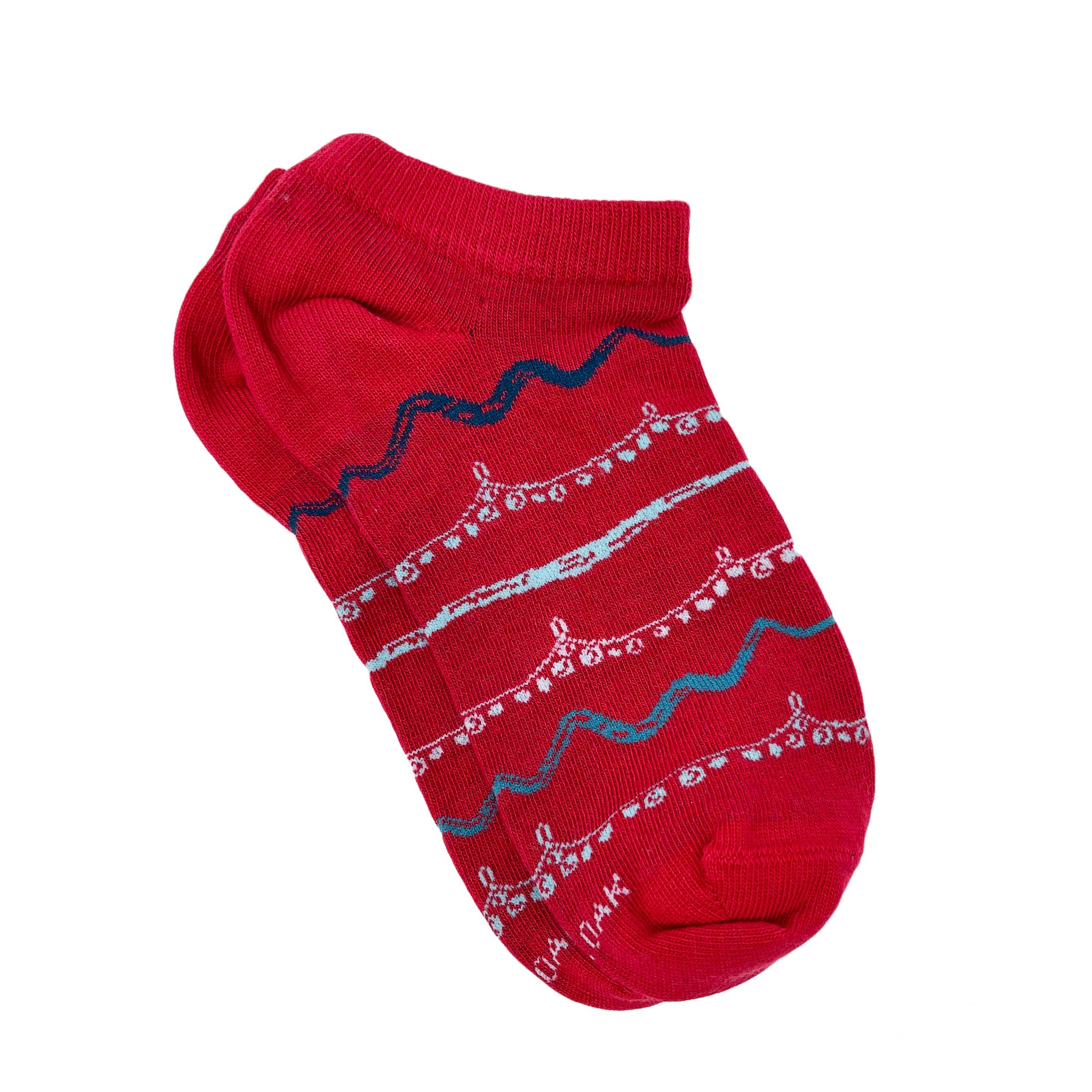 Merry & Bright Ankle Socks for Women