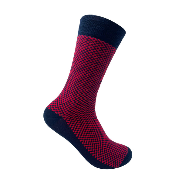 Gift Box Of 3 - Crimson Trio Socks For men