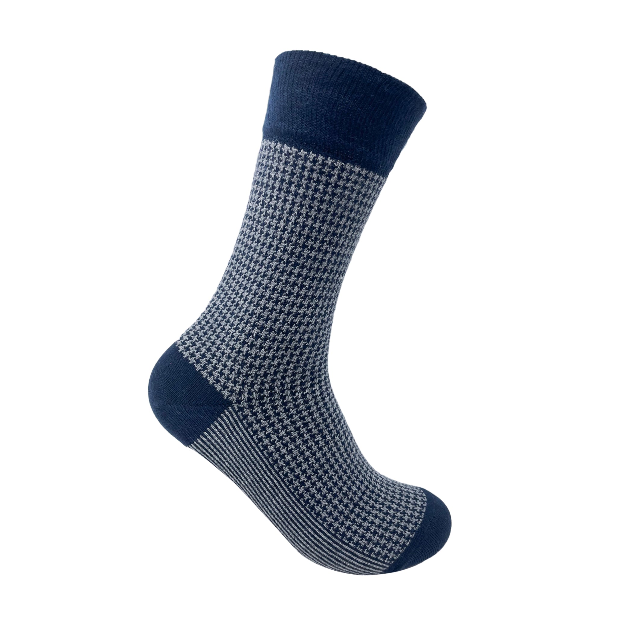 Houndstooth Men's Crew Socks