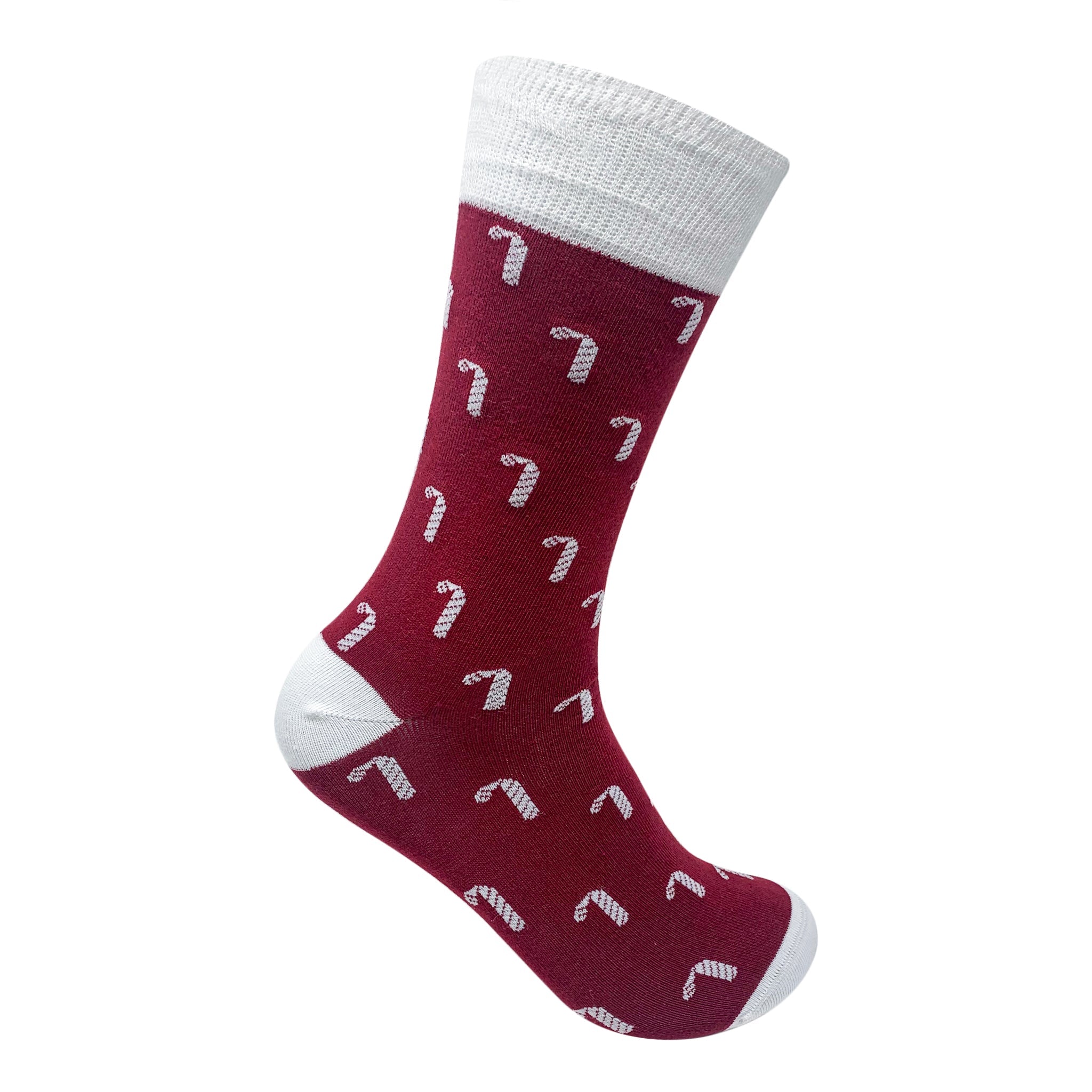 Sweet Treat Candycane Men's Crew Socks