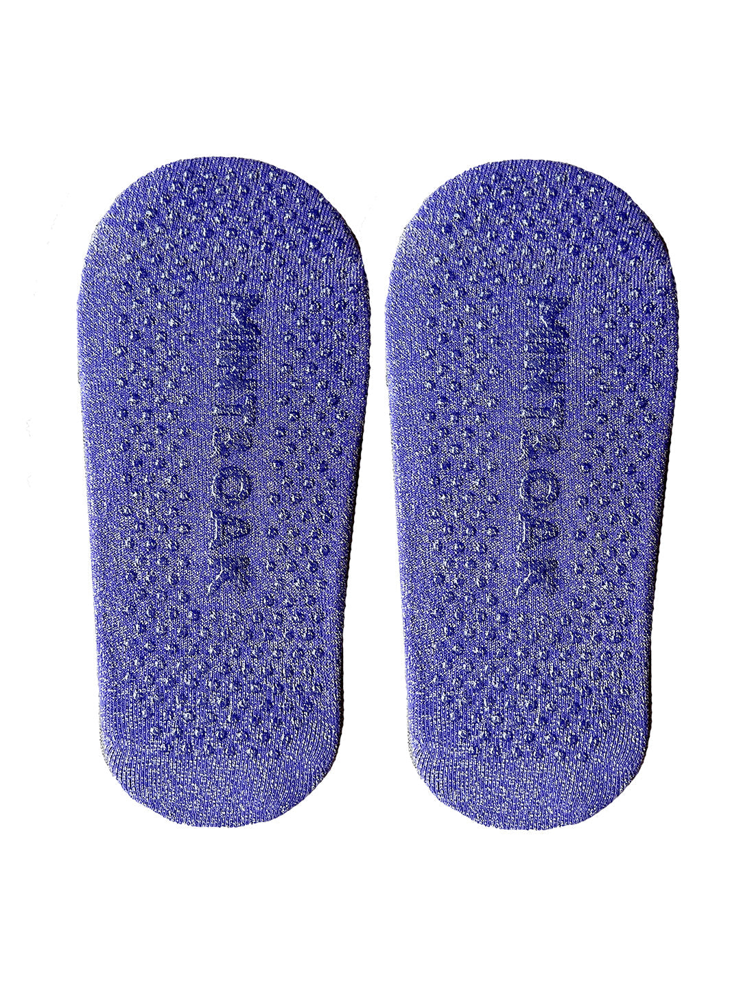 Yoga and Pilates Non-Slip Socks for Women - Shimmer Purple