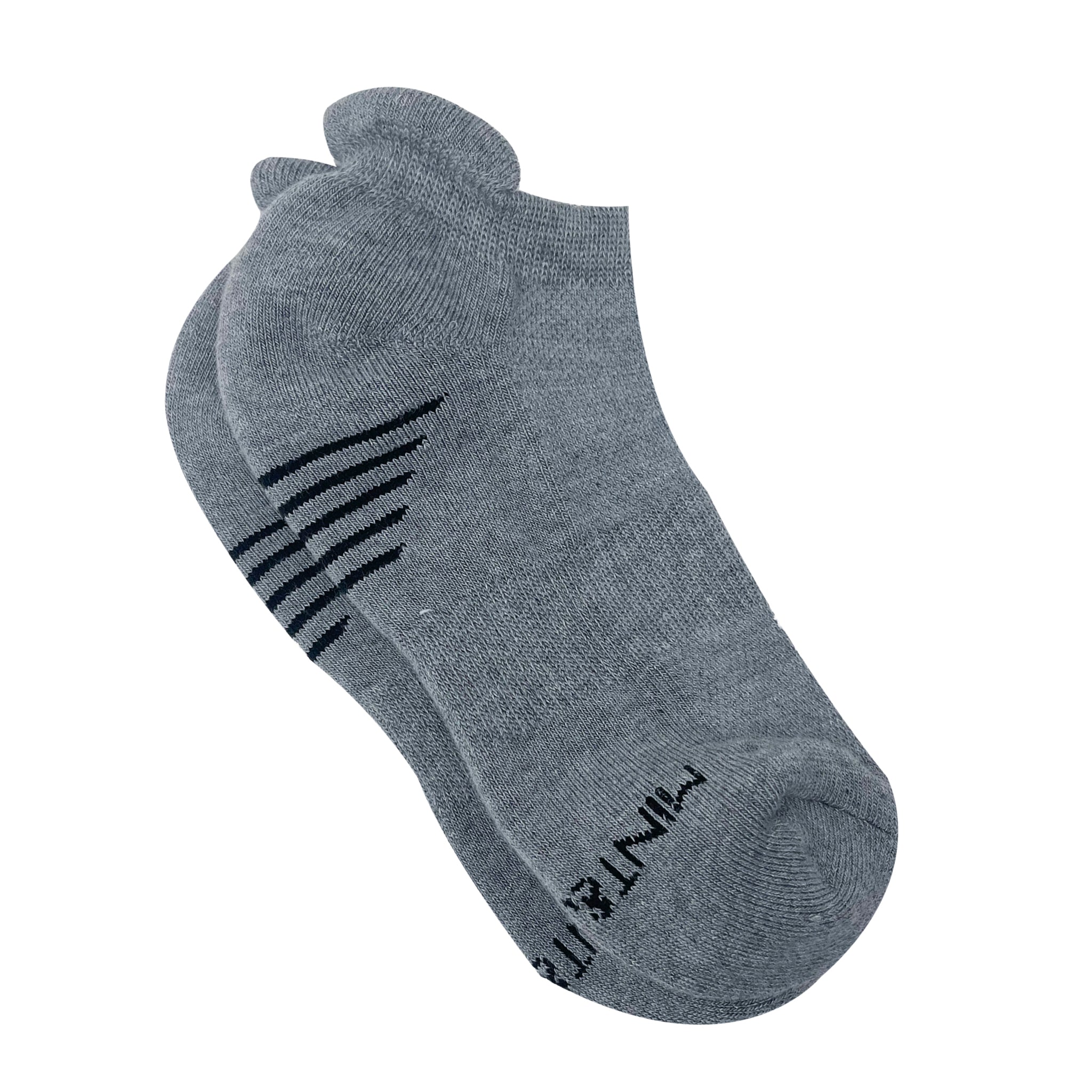 Bamboo Sports Socks For Women - Light Grey Melange