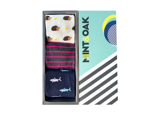 Gift box of 3 - Ultimate Socks Bundle For Men