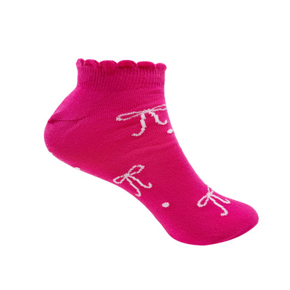 Bows & Frills Ankle Socks For Women