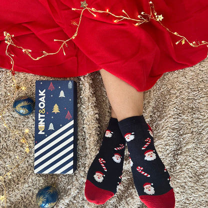 Holiday Harmony Set-of-5 Ankle Socks for Women