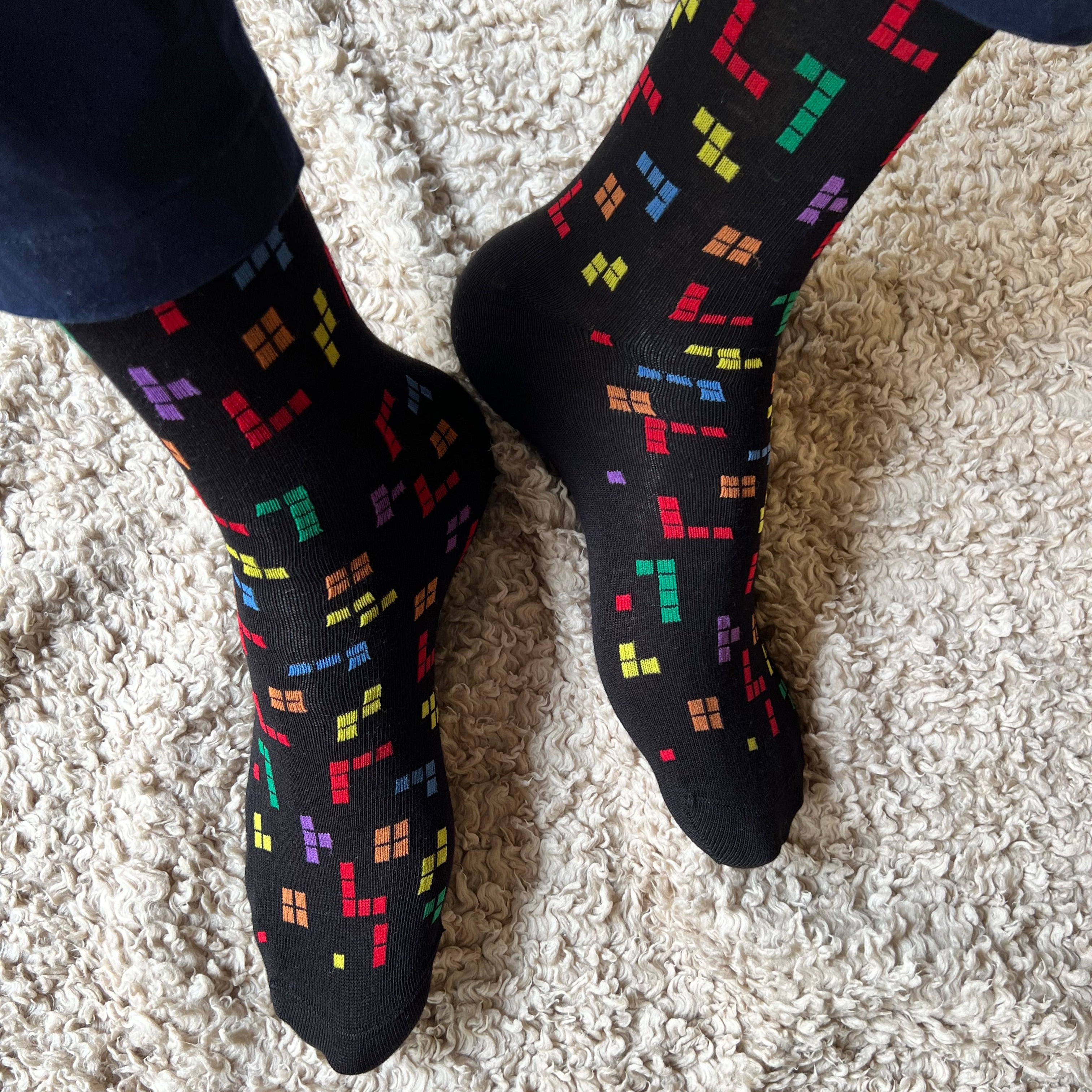 Tetris Men's Crew Socks