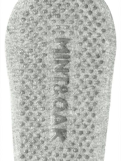 Yoga and Pilates Non-Slip Socks for Women - Light grey