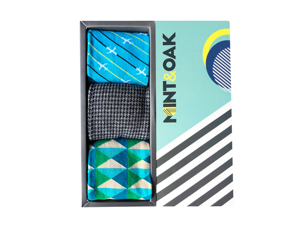Giftbox of 3 - Sock-a-Doodle Trio For Men