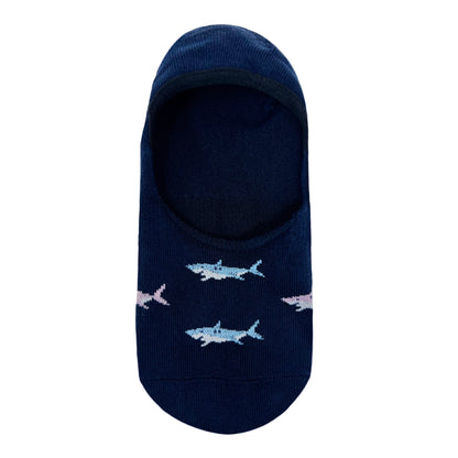 No-Show Loafer Socks for Men - Set of 3 (Pattern Delight)