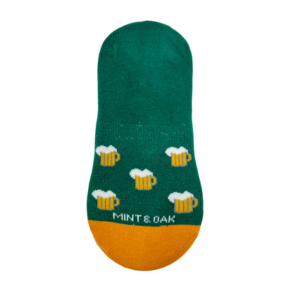 No-Show Loafer Socks for Men (Beer)