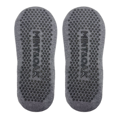 Yoga and Pilates Non-Slip Socks for Women - Grey