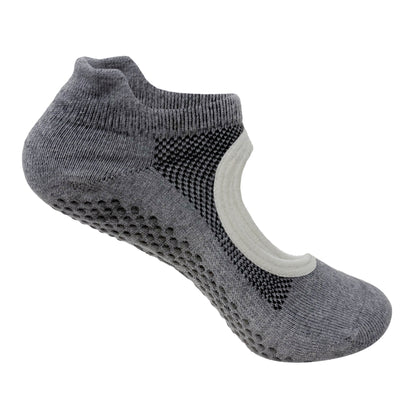Yoga and Pilates Non-Slip Socks for Women - Grey