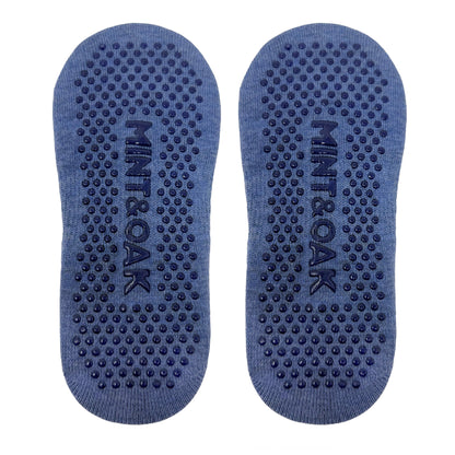 Yoga and Pilates Non-Slip Socks for Women - Blue