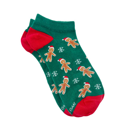 Gingerbread Ankle Socks for Women