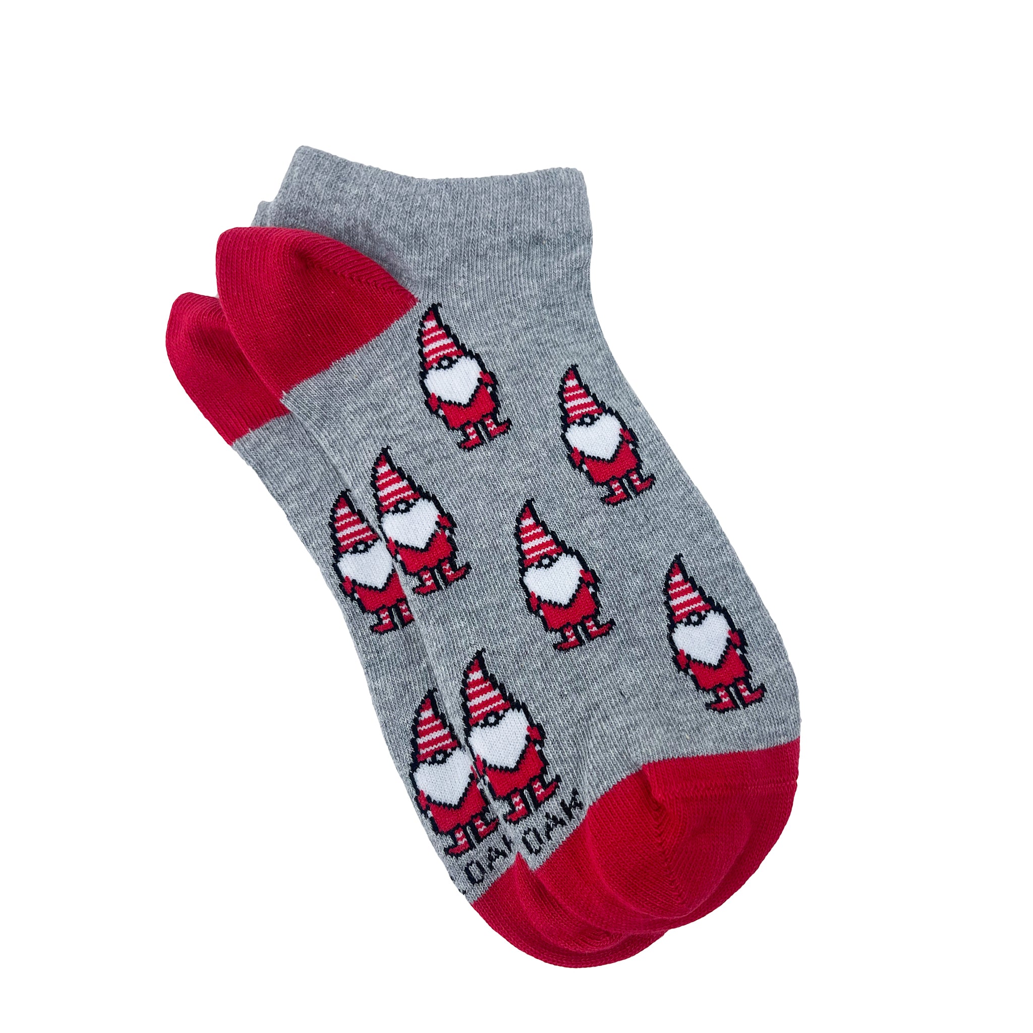 Merry Mischief Gnome Ankle Socks for Women