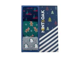Giftbox of 3 - Holiday Cheer Socks for men