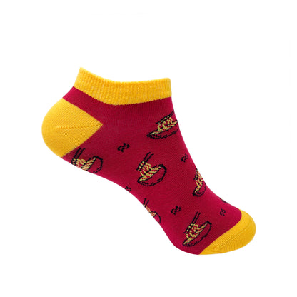 Oh Yum Combo Set of 3 Ankle Socks for Women