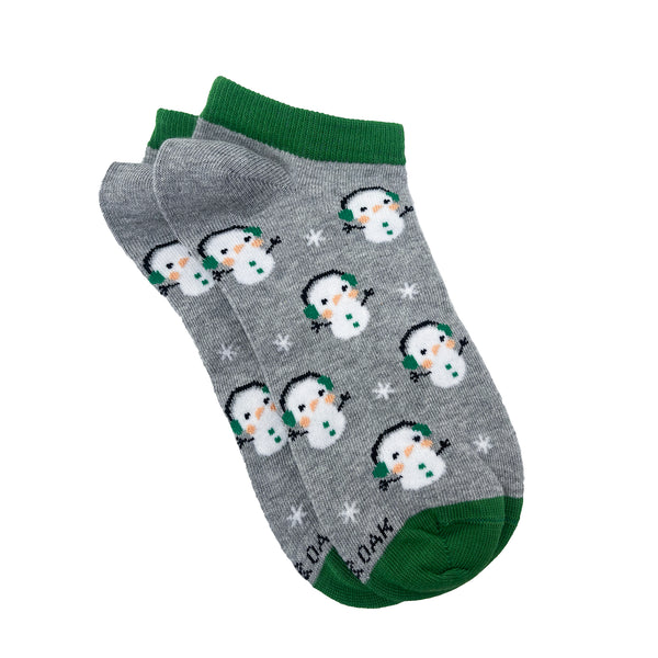 Groovy Snowman Socks For Women