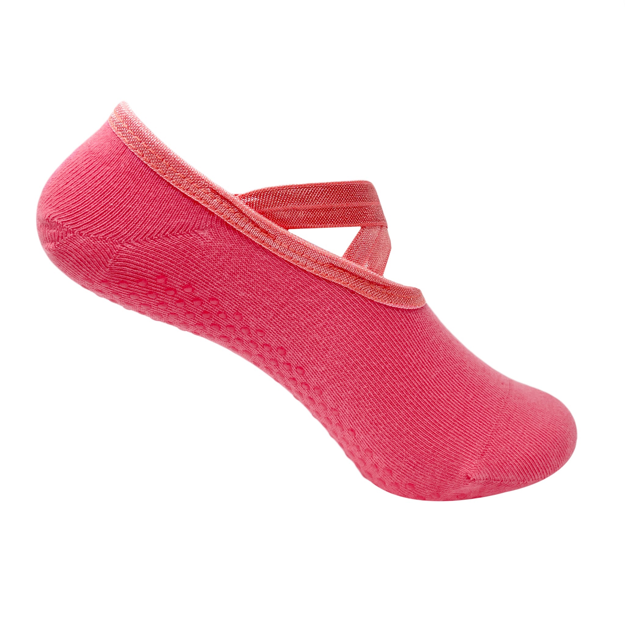 Yoga and Pilates Non-Slip Socks for Women - Peach