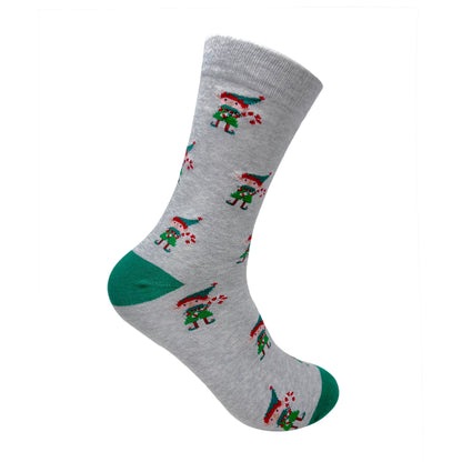 Candyland Elf Men's Crew Socks