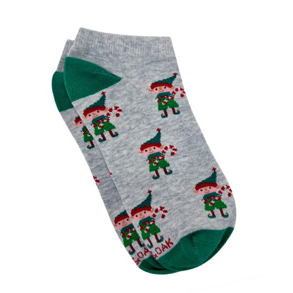 Candyland Elf Ankle Socks for Women