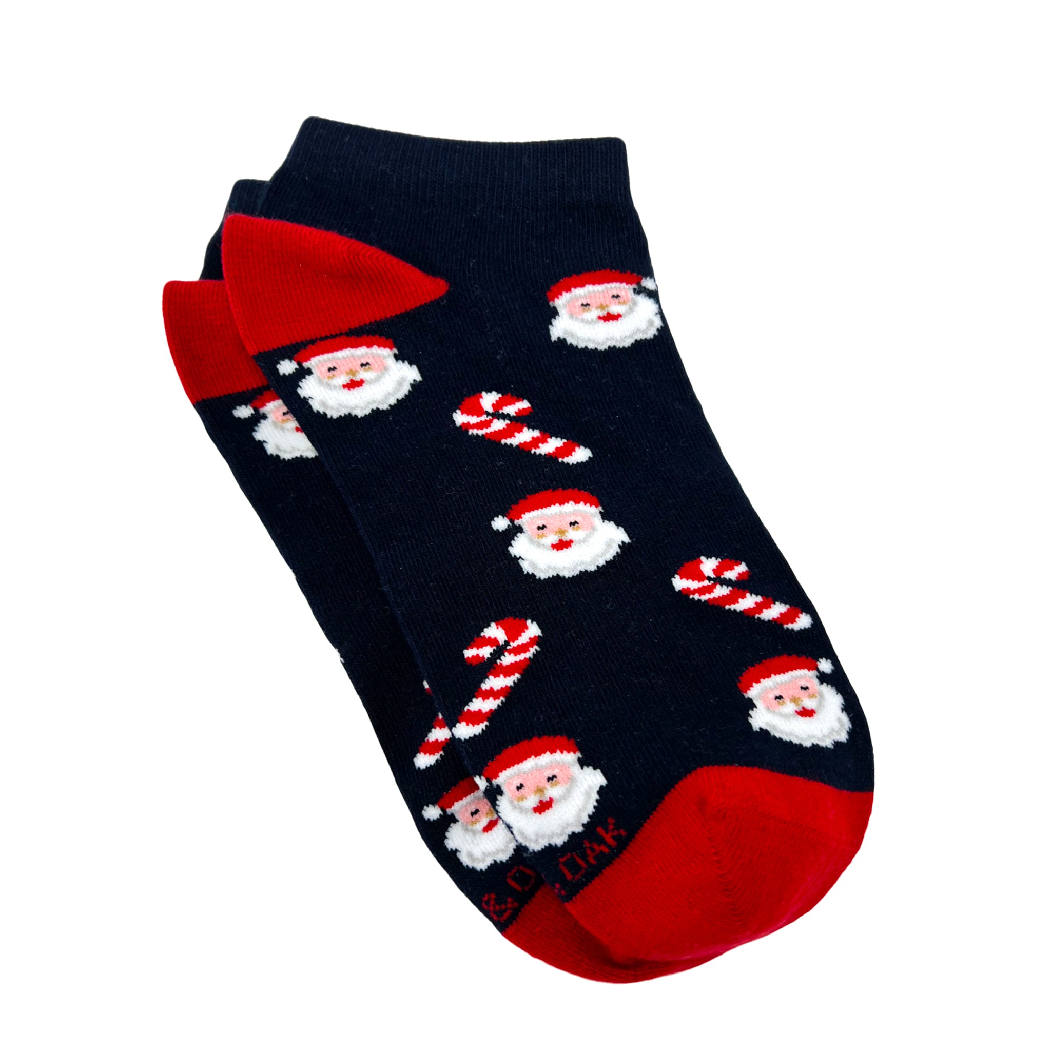 Santa’s Candy Delight Ankle Socks for Women