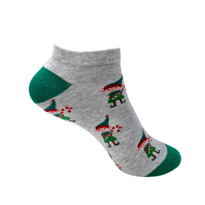 Candyland Elf Ankle Socks for Women