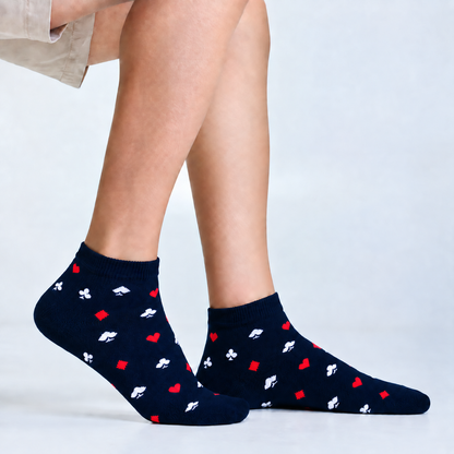 Royal Flush Men's Ankle Socks