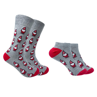 Merry Mischief Men & Women Matching Socks