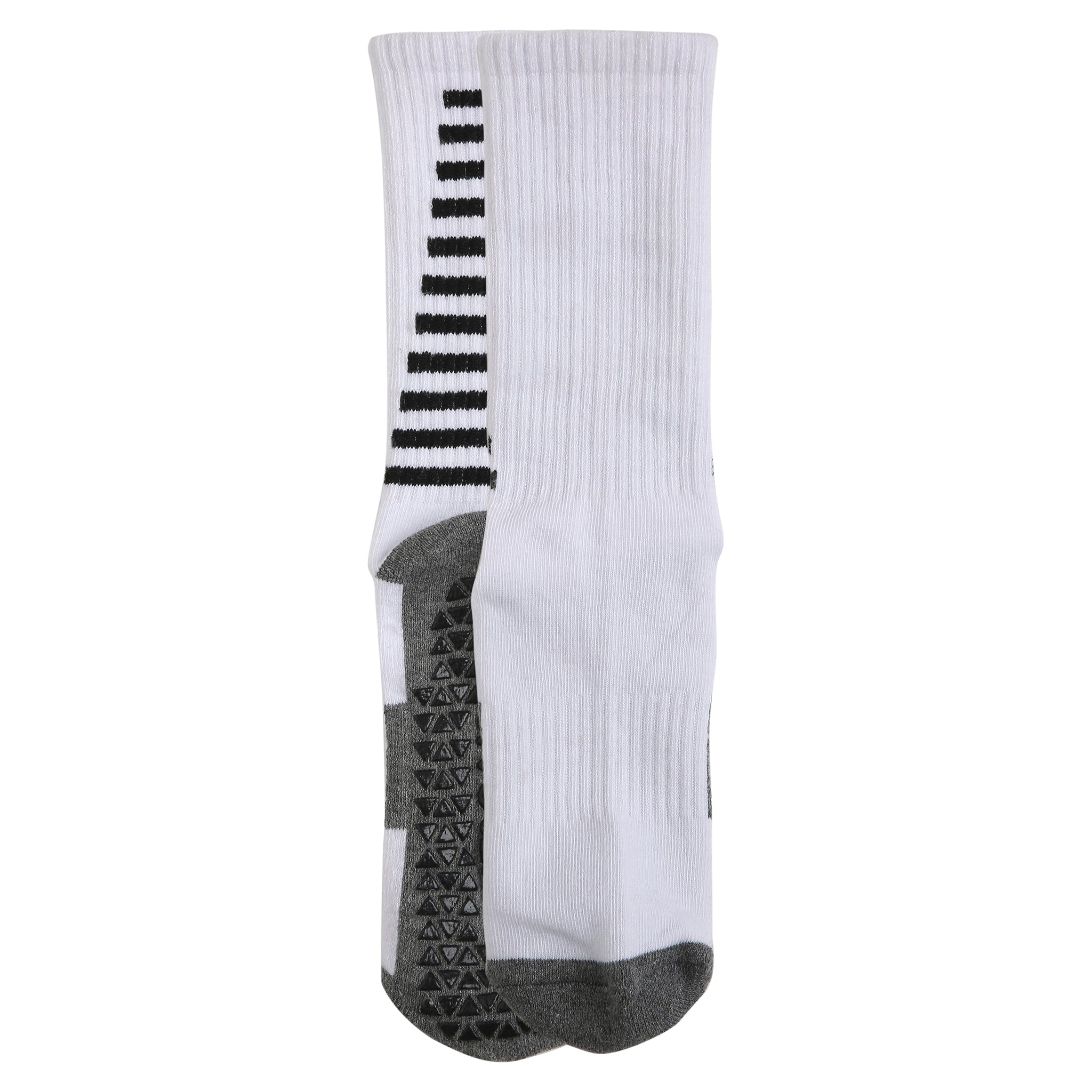 Grip Socks For Pickle, Paddle, Turf, Gym - White