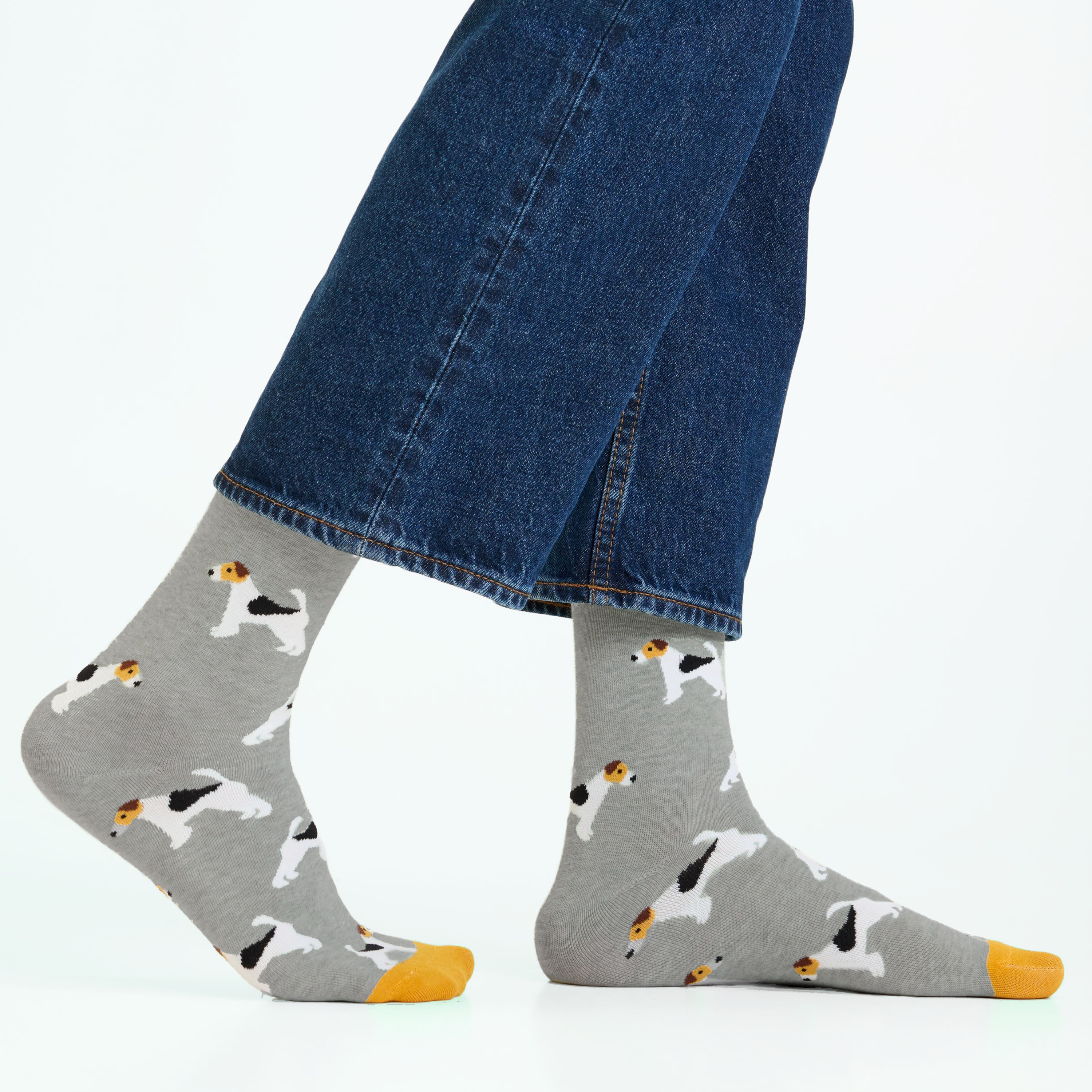 Paw Prints Men's Crew Socks