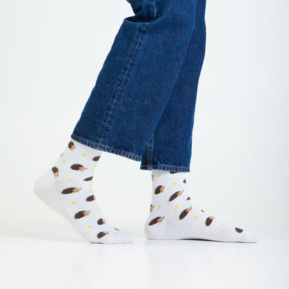 Wild at Heart Set-of-3 Crew Socks for Men