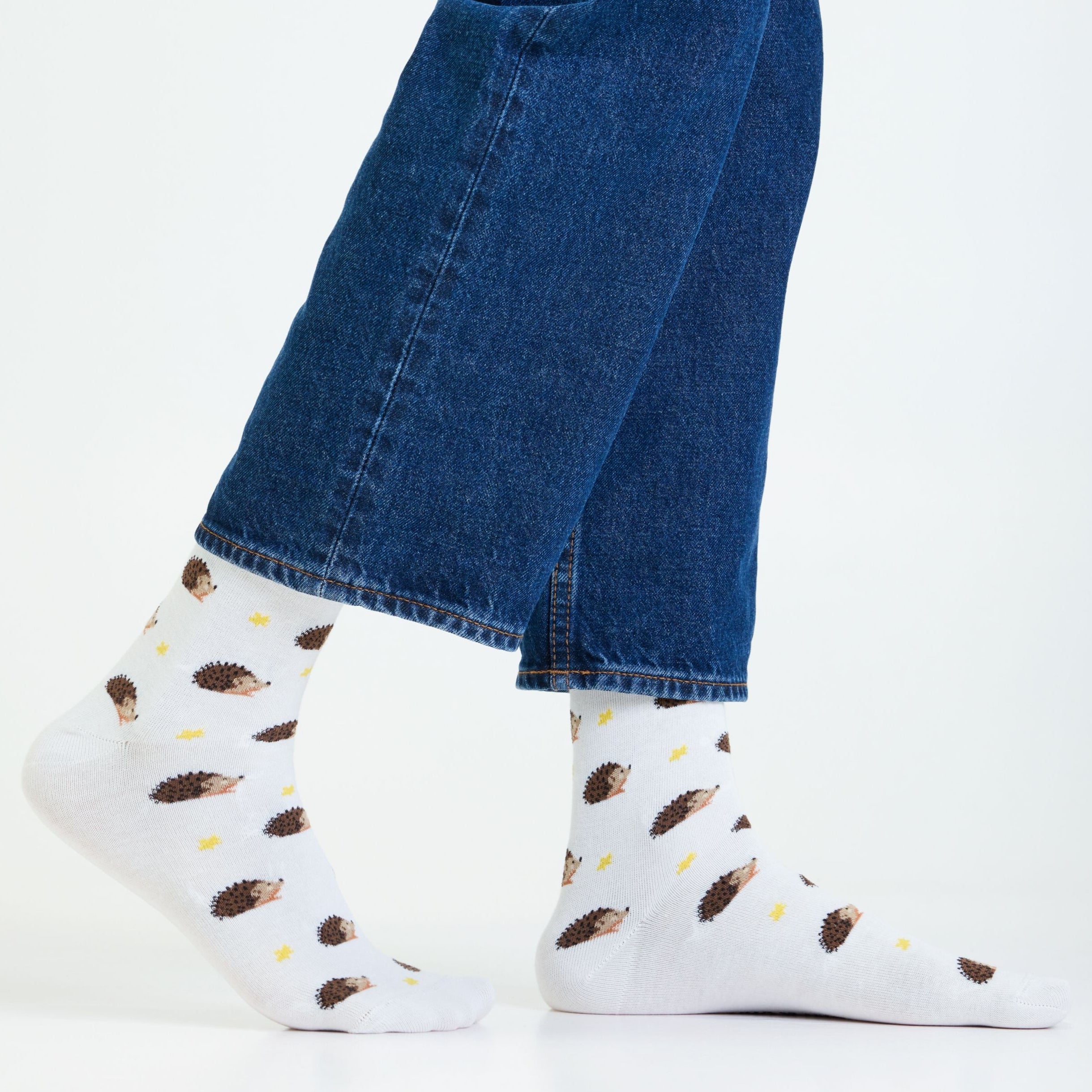 Safari Steps Set-of-3 Crew Socks for Men