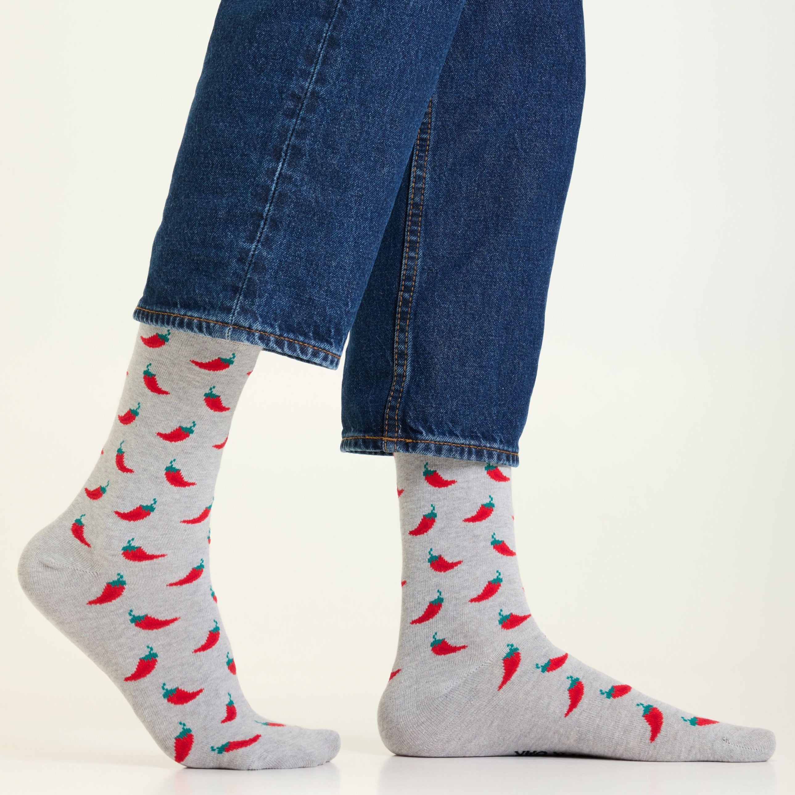 Red Hot Chillies Men's Crew Socks