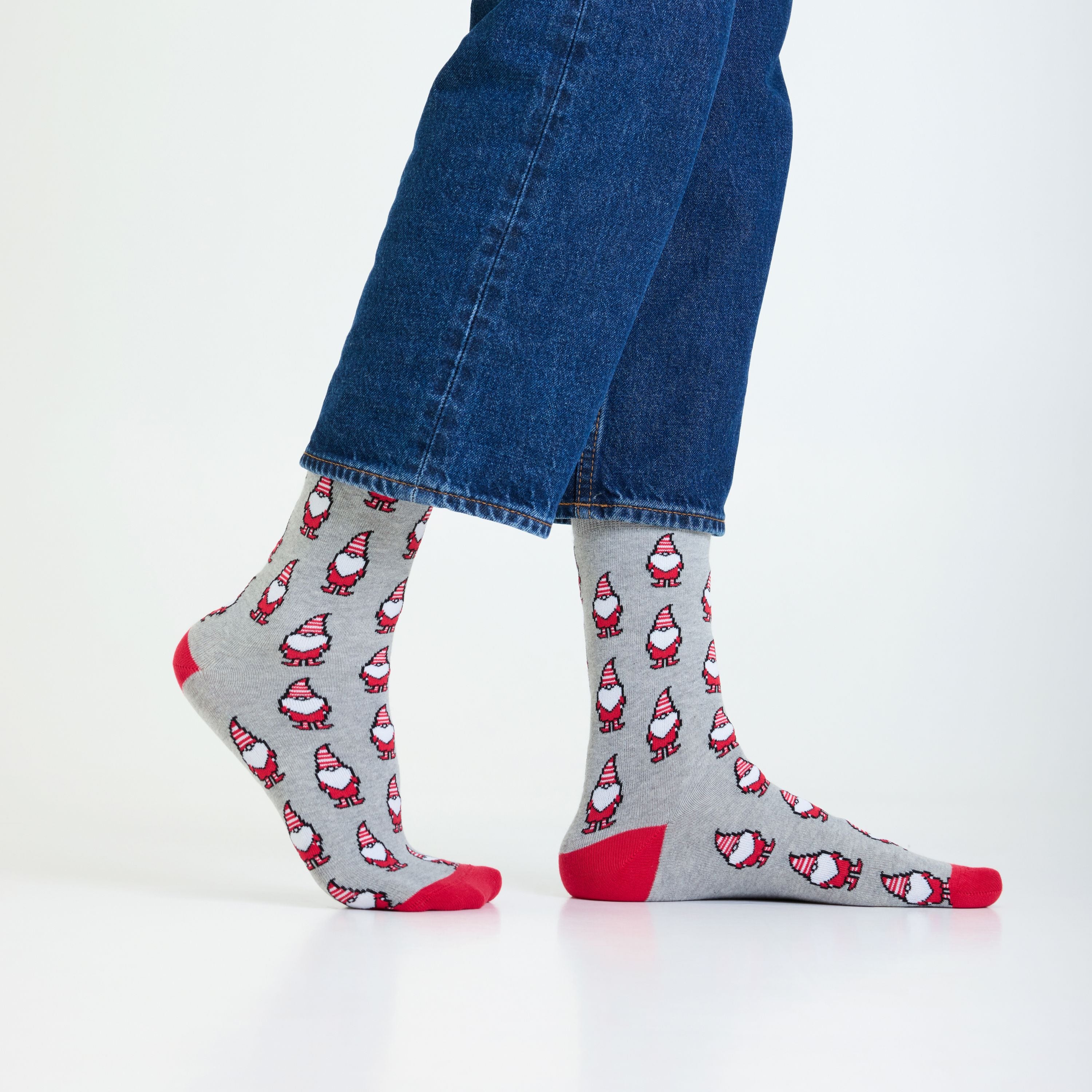 Elf Toes Trio Set-of-6 Crew Socks for Men