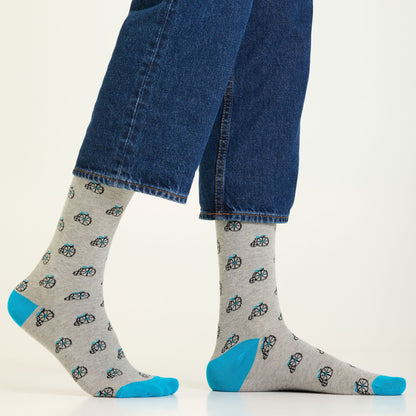 Vintage Bicycle Men's Crew Socks