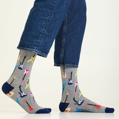 Guitar Love Men's Crew Socks